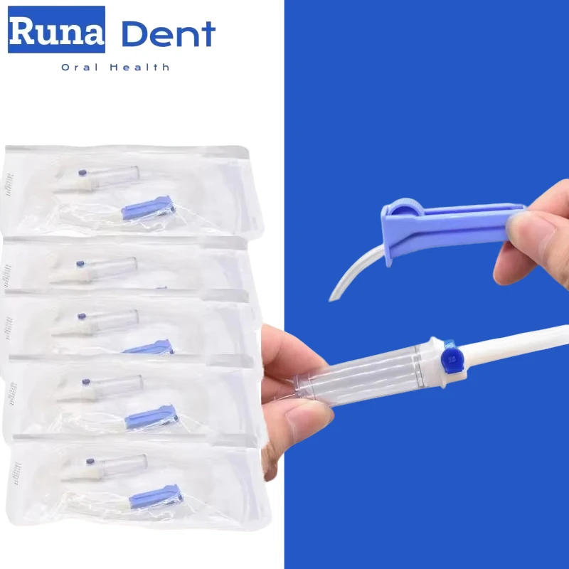 5/10Pcs Dental Transparent Water Pipe Kit Oral Irrigation Flushing Disposable Implant Surgery Hose Set