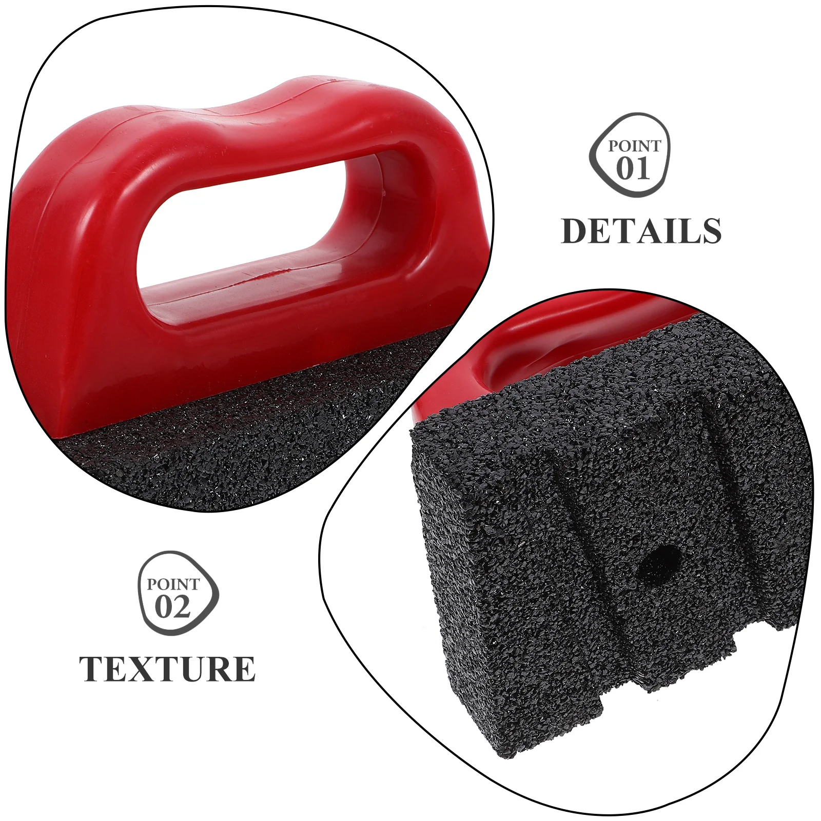 Brick Polishing Tool Rub Cleaner Outdoor Flat Cement Smoother Abs Concrete Scraper Scrubber