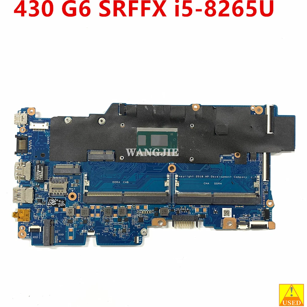 

Материнская плата для ноутбука HP ProBook 430 G6 DA0X8IMB8E0 X8I SRFFX i5-8265U DDR4 материнская плата для ноутбука 100% рабочий