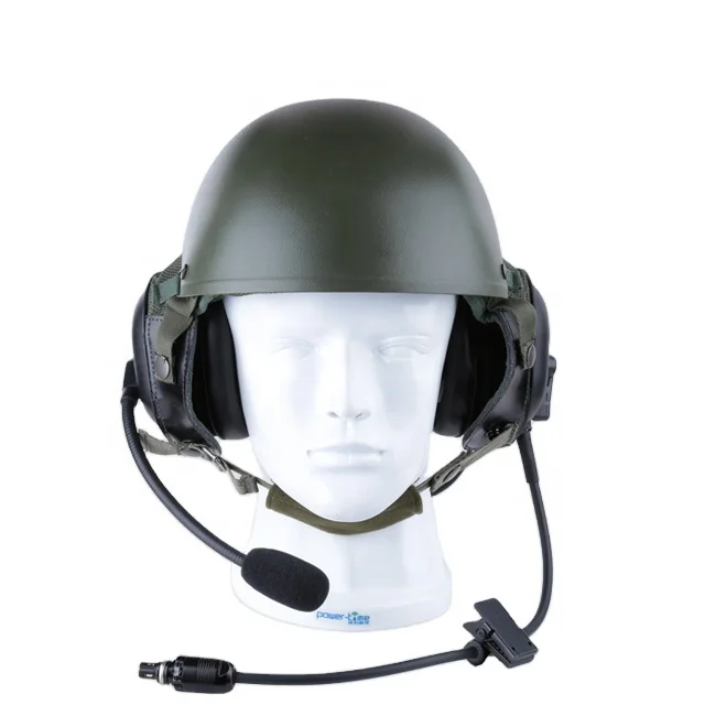 DH-132 Crewman Helmet Headset for High-Noise Environments Effective Hearing Protection