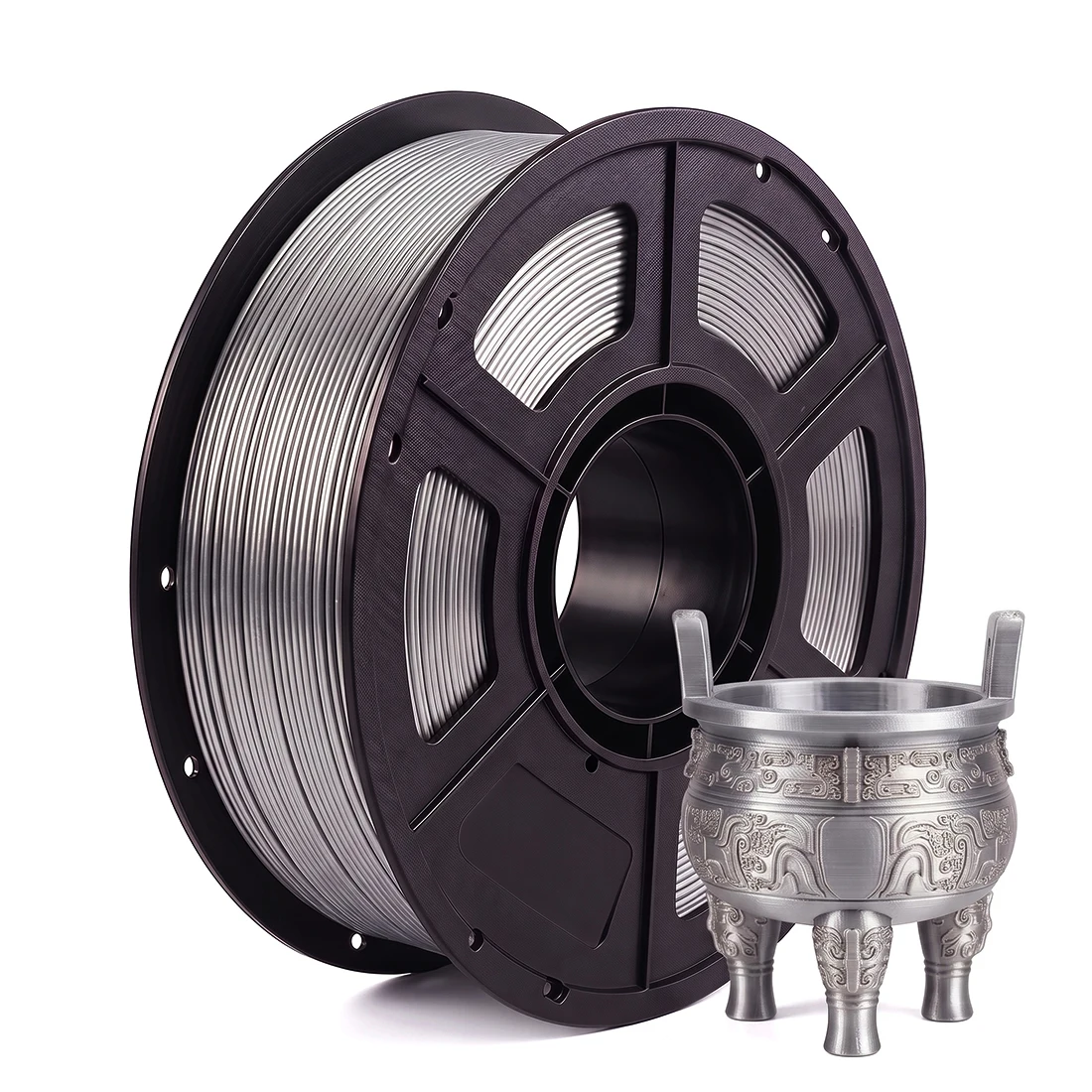 200g 1Kg PETG Gold, Silver 3D Printer Filament PETG Gold, Silver 250gx2 3D Printing Filament 1.75mm Independent Vacuum Packaging