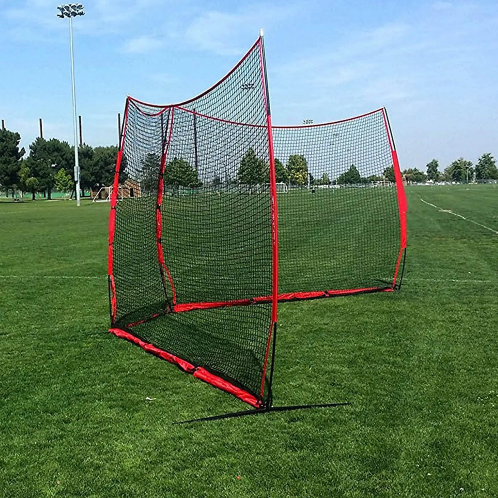 

Сетка для отскока мяча в бейсболе, 4x9 футов, портативная, для тренировки ловли, возврата мяча, тренировочное оборудование для бейсбола