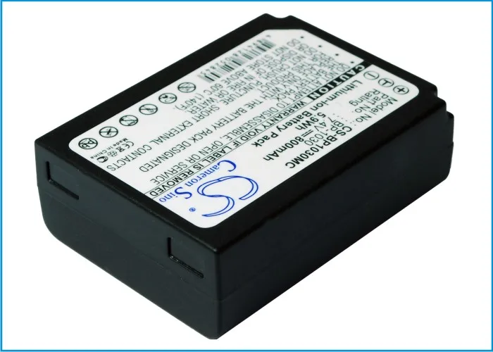 Camera 800mAh Battery For Samsung BP-1030  ED-BP1030 NX200  NX210  NX1000  NX1100  NX2000  NX300  NX300M  NX310  NX500