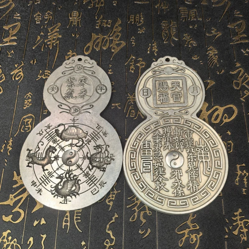 ホワイトヘブン公式祝福プレート家の装飾飾り銅貨ペンダント吊り下げ飾りi
