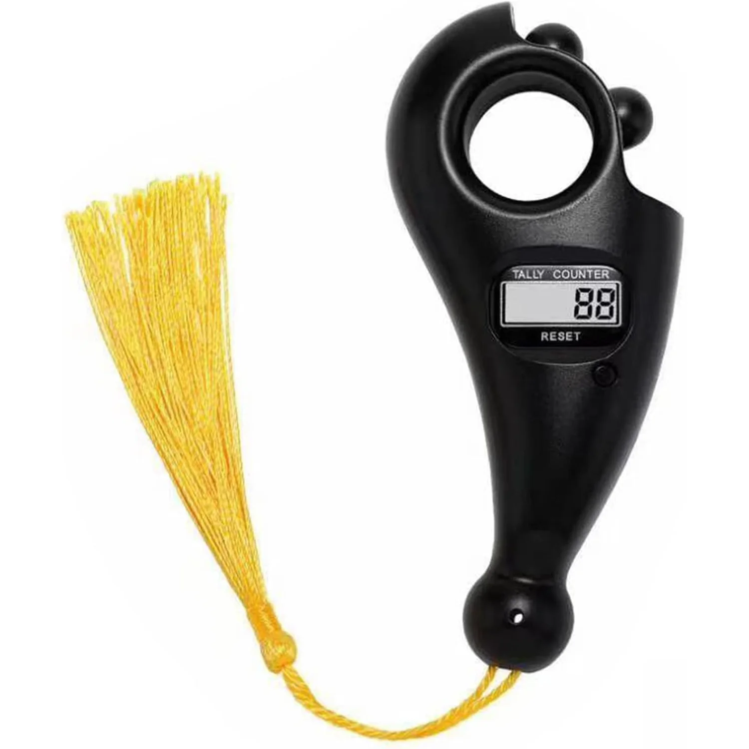 

Digital Finger Counter for Prayer Beads Counter LCD Digital Display Counter for Buddhist Meditation Relaxation, approx 5cm/2-inc