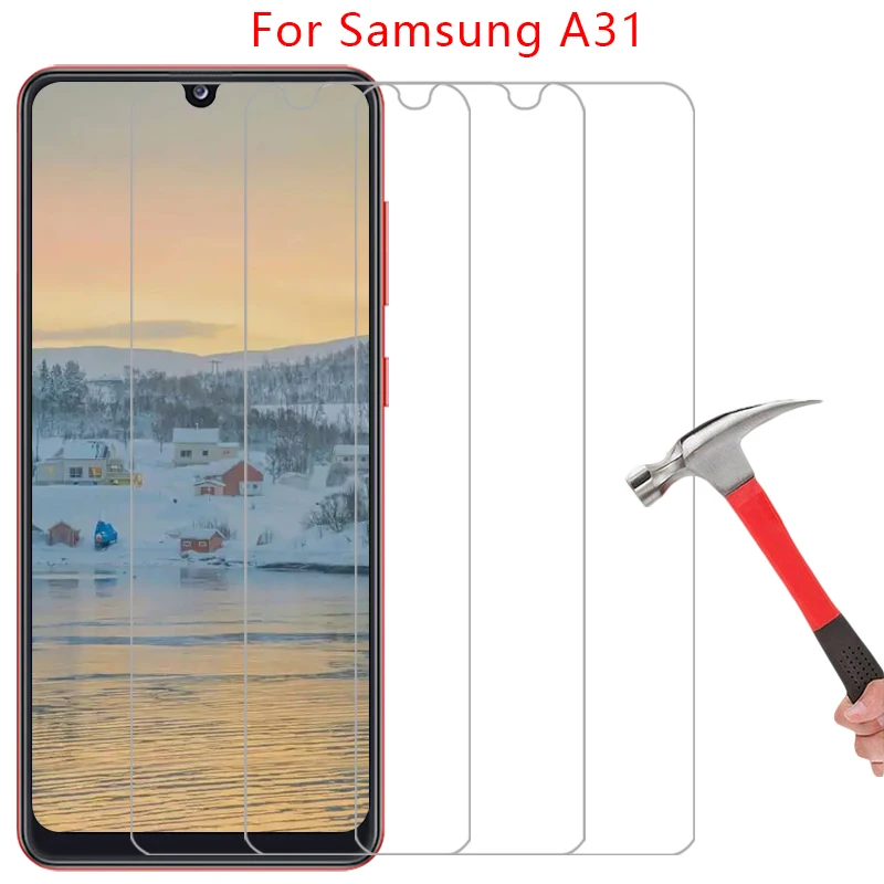 tempered glass for samsung galaxy a31 phone case on samsunga31 galaxya31 a 31 31a 4g 5g back cover 360 samsumg galxy a31case cas