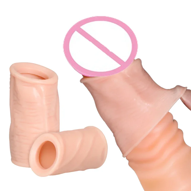 

2PCS/Lot Foreskin Protection Ring Time Delay Ball Strencher Penis Rings Sex Products Fetish Men Sex Toys for Men Gay Cock Rings