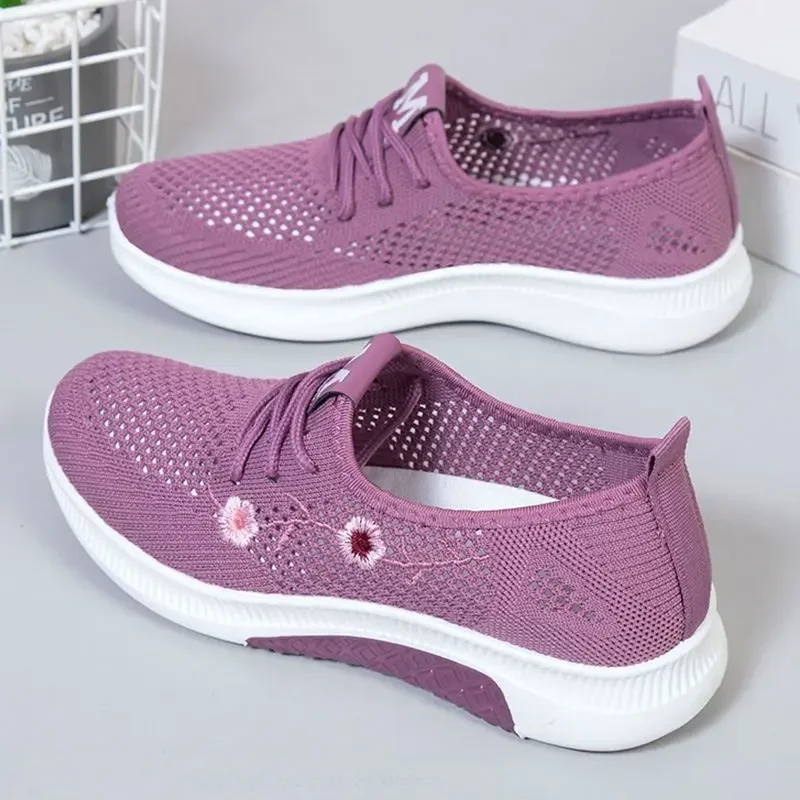 Mesh Breathable Flat Women Footwear Slip On Ladies Shoes Offer New In Y2k Fashion 2024 Offers Young On Sale Promotion 39 Shoe A