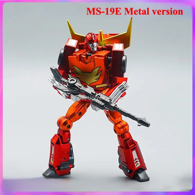 

In Stock MFT Transformation Ms-19D Ms19D Metal version Rodimus Prime 12CM Small Scale Action Figure Deformation Robot Alloy Toy