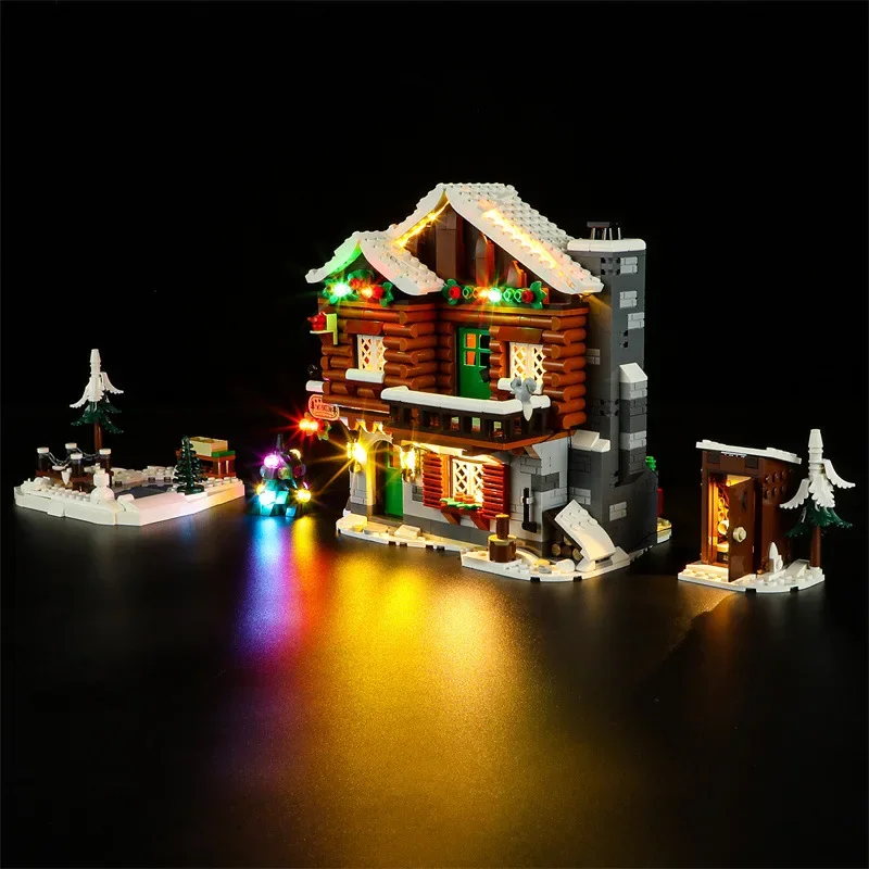 DIY LED Light Kit For LEGO 10325 Winter Alpine Lodge (Only LED Light,Without Blocks Model)