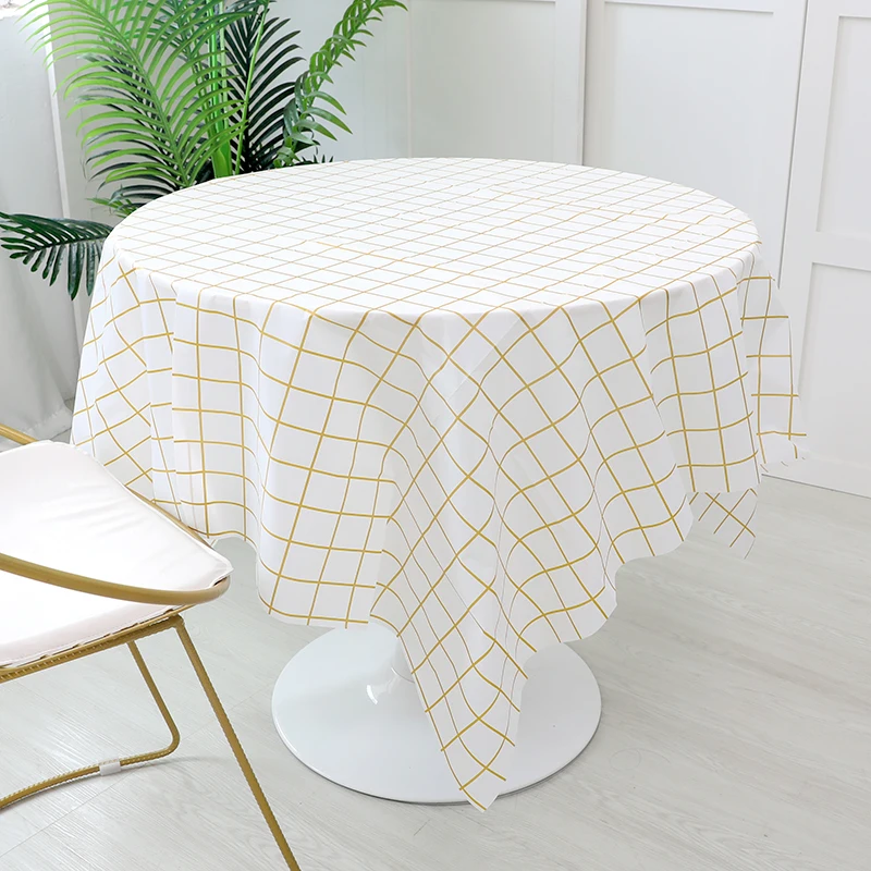 

Disposable birthday tablecloth white tablecloth wedding decoration baby shower party supplies
