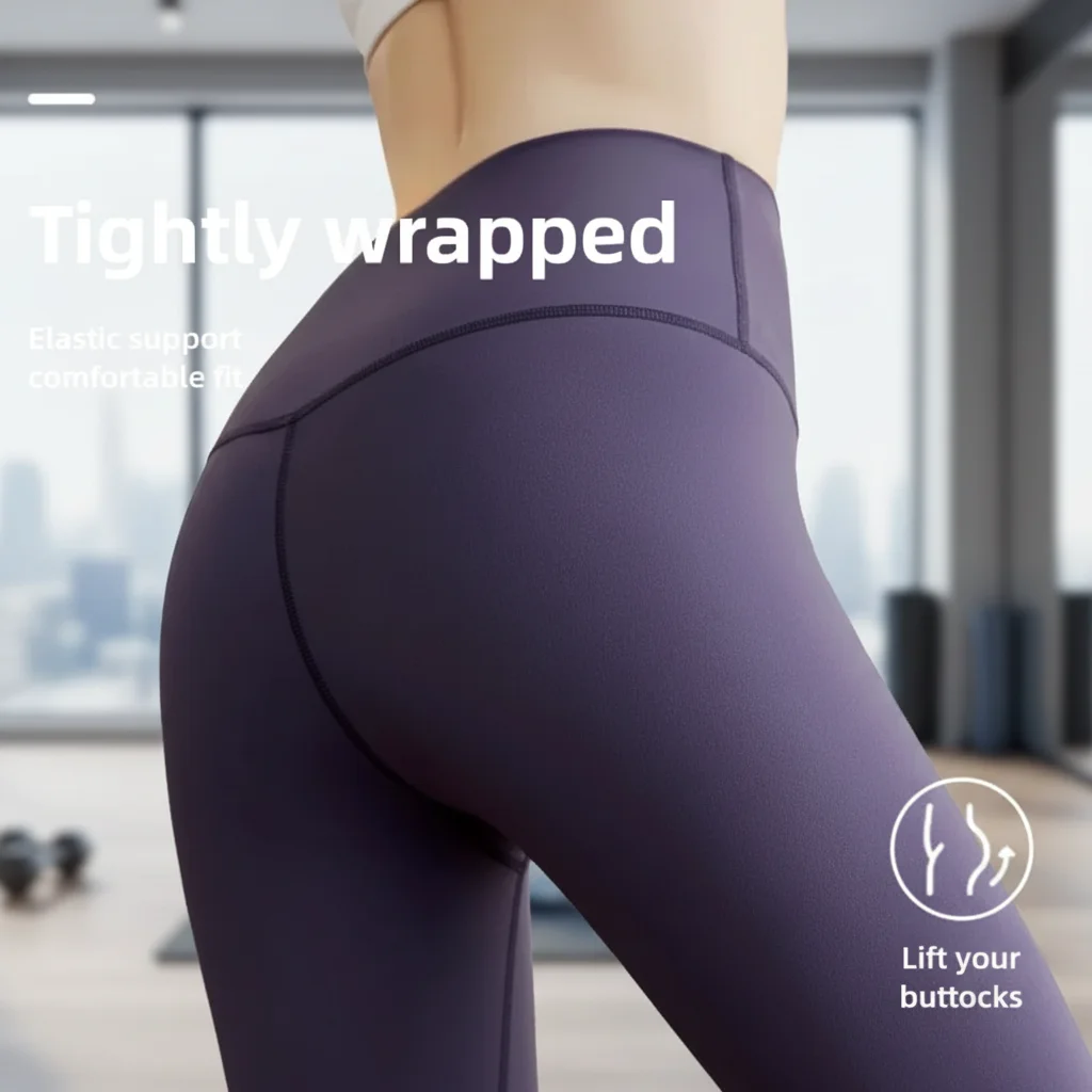 

Women Yoga Pants Fitness Pants Winter Thermal Fleece High Waist Tummy Control Butt Lifting Outdoor Workout Leggings New