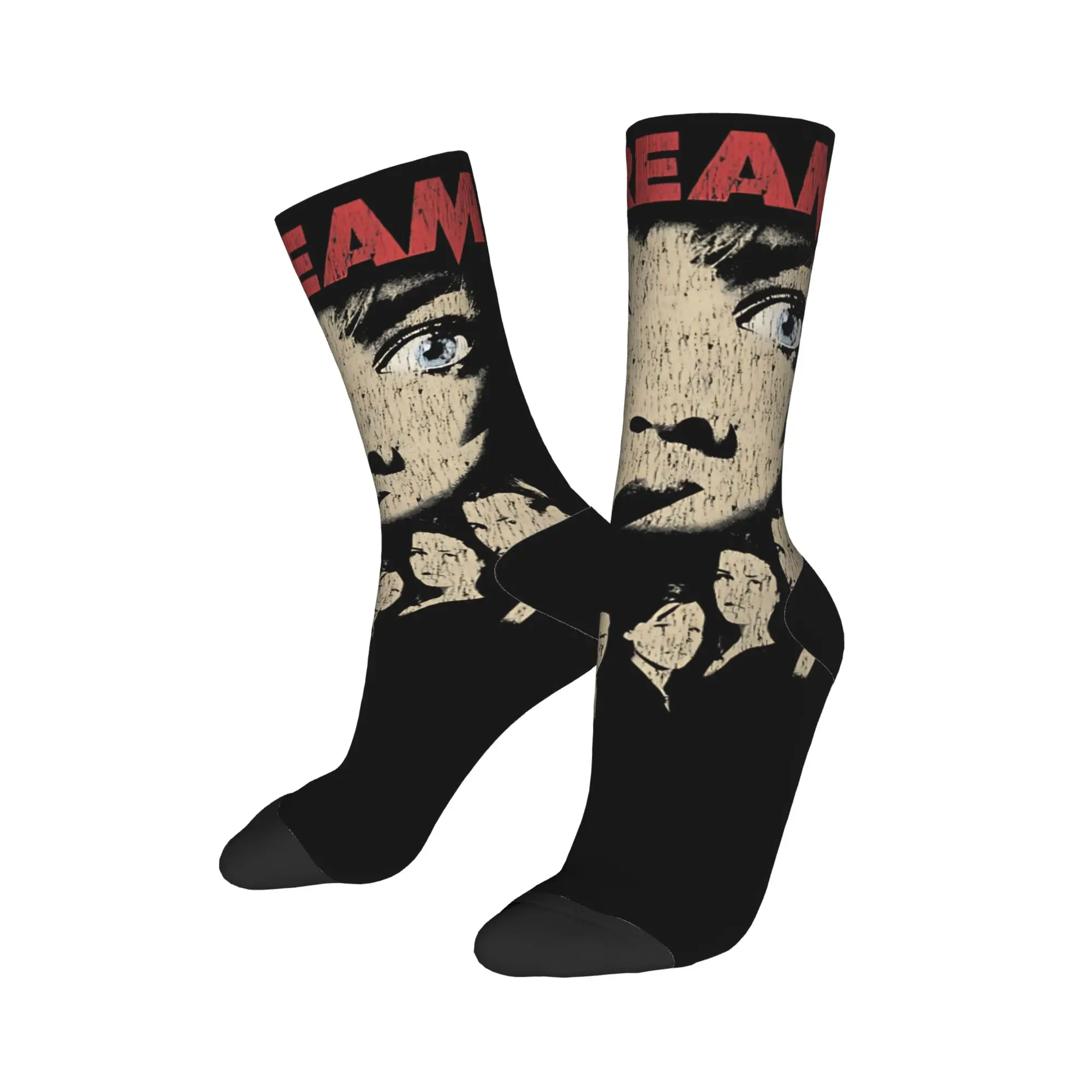 Happy Funny Male Men Socks Novelty Scream Halloween Sock Polyester  High Quality Women Socks Spring Summer Autumn Winter