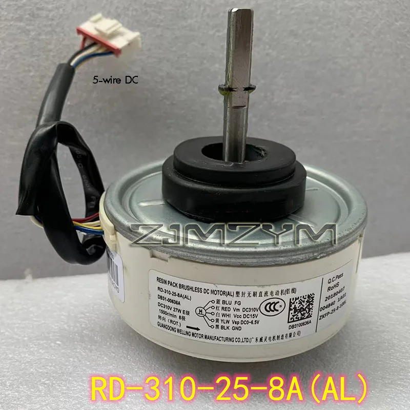 Air Conditioning Brushless DC Motor RD-310-25-8A(AL) DB31-00636A/B New