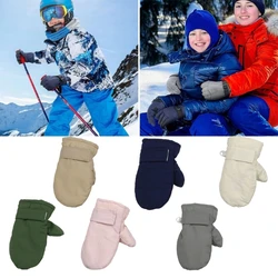 Luvas quentes para presente de inverno para bebês Luvas de neve isoladas leves para meninos e meninas