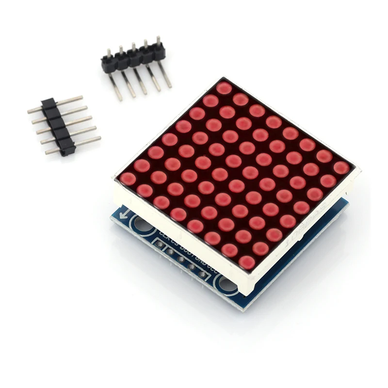 Javino MAX7219 módulo de matriz de puntos módulo microcontrolador KIT DIY MCU Kit de módulo de Control de pantalla LED