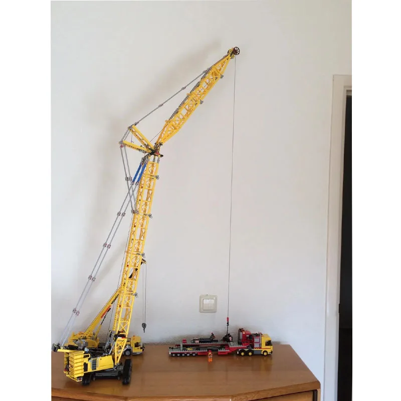 

Конструктор MOC-86430 «Классический новый желтый гусеничный кран», 1457 деталей, креативный подарок для мальчиков на день рождения