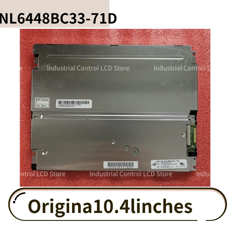 Genuine 10.4-inch LCD screen NL6448BC33-71 100% tested, A+ grade