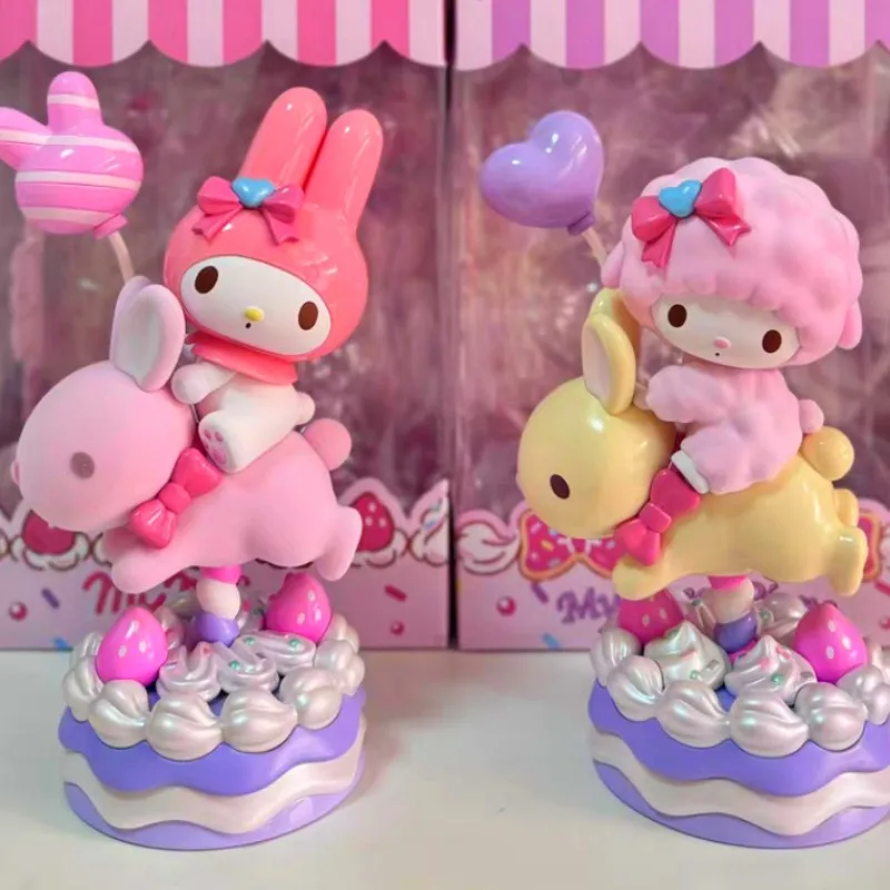 

Оригинальная мини-фигурка пианино Sanrio My Melody My Sweet, Милая модель из ПВХ, коллекционная игрушка, украшение, милый подарок на день рождения