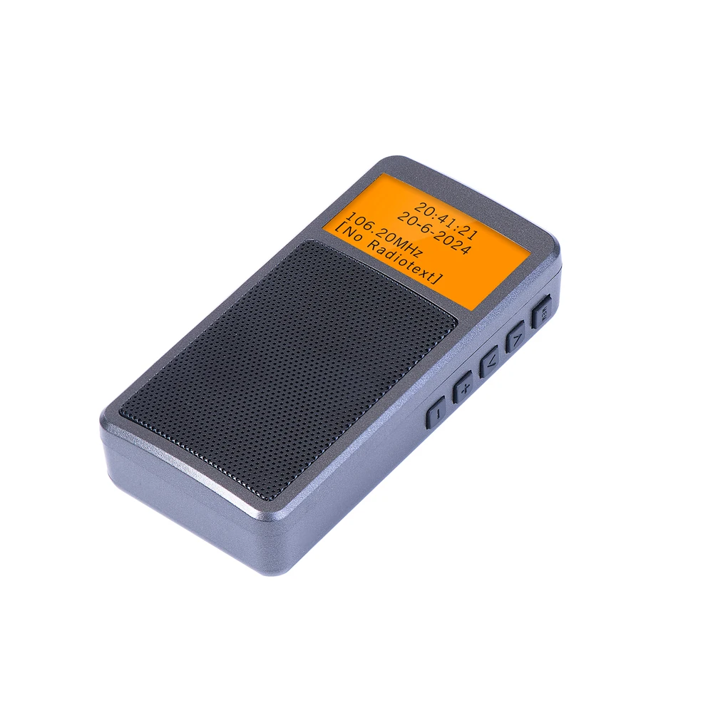 راديو FM محمول مع مكبر صوت مدمج ، راديو بلوتوث متعدد الوظائف ، مشغل موسيقى قابل لإعادة الشحن ، ساعة منبه ،