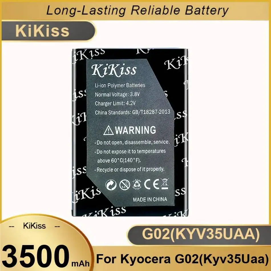 

Fast Charging Mobile Phone Battery G02 KYV35UAA For Kyocera Long-Lasting Performance 3500Mah