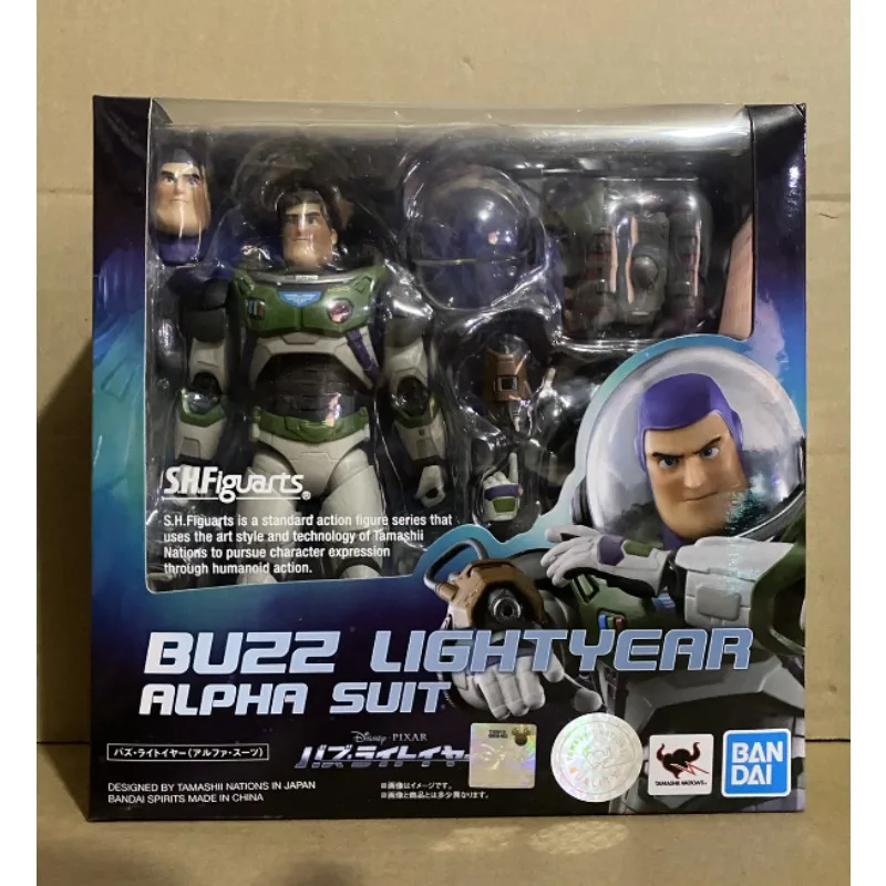 

Bandai Super Alloy Soul Lightyear Main Series Spaceship Alloy Finished Product SHF Buzz Lightyear Figurine Model, Holiday Gift