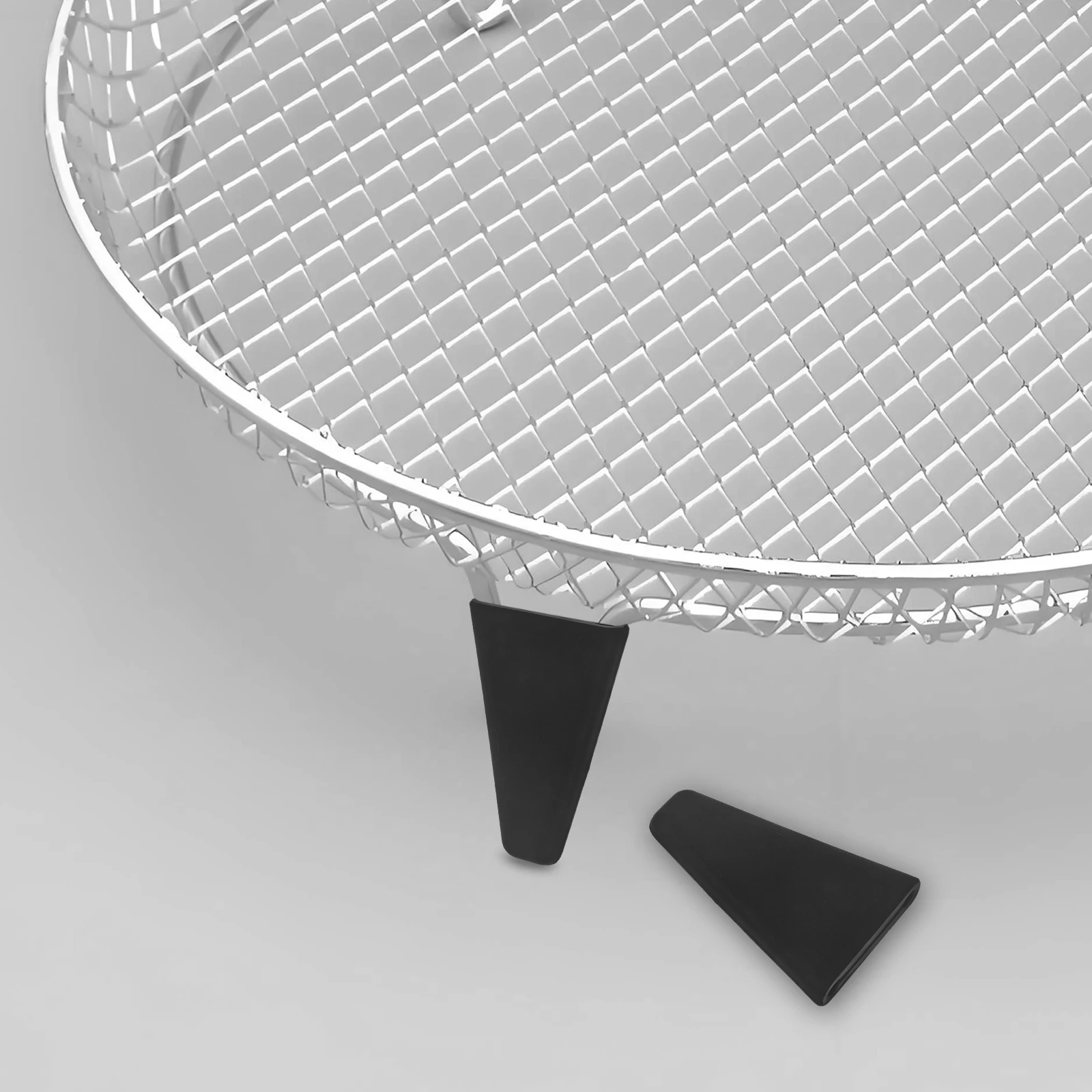 Almohadillas de parachoques de esquina de silicona para rejillas deshidratadoras, bandeja para freidora de aire, pies antideslizantes, rendimiento de cocina estable, 8 Uds.