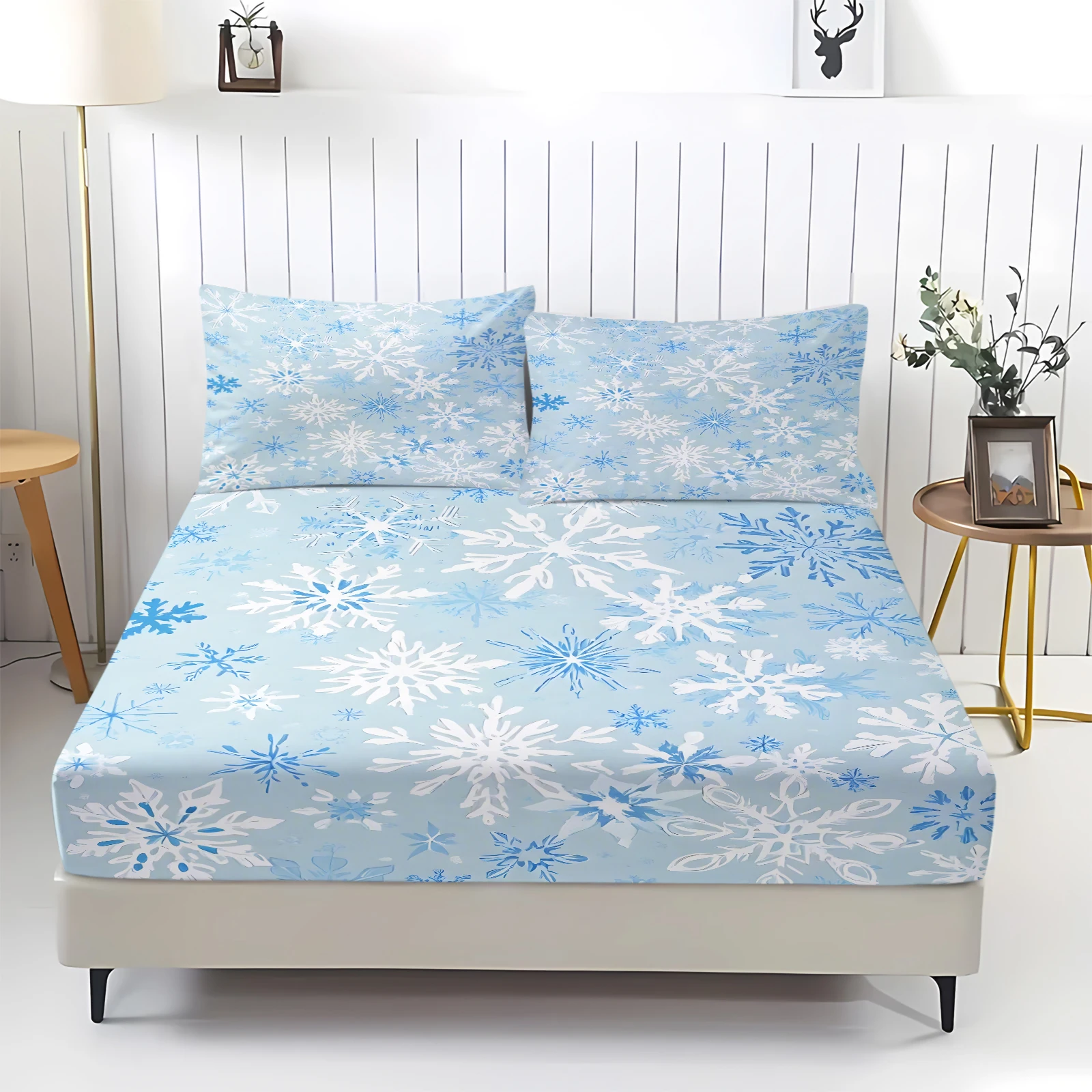 Parure de draps ajustés imprim - Fitted Bed Sheets Deep Pocket avis et prix