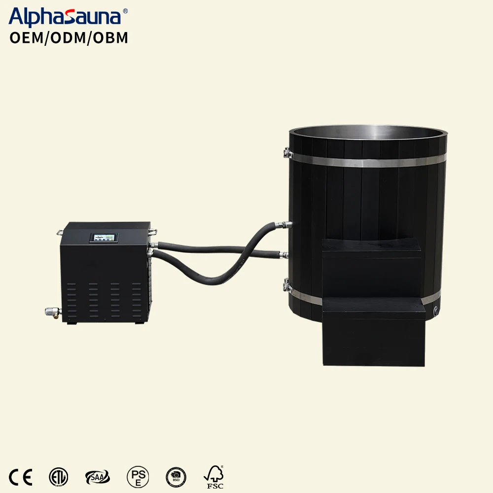 

Personal Ice Batch 1hp Cold Plunge Chiller With Filter System Unit Ozone Cold Plunge Tub