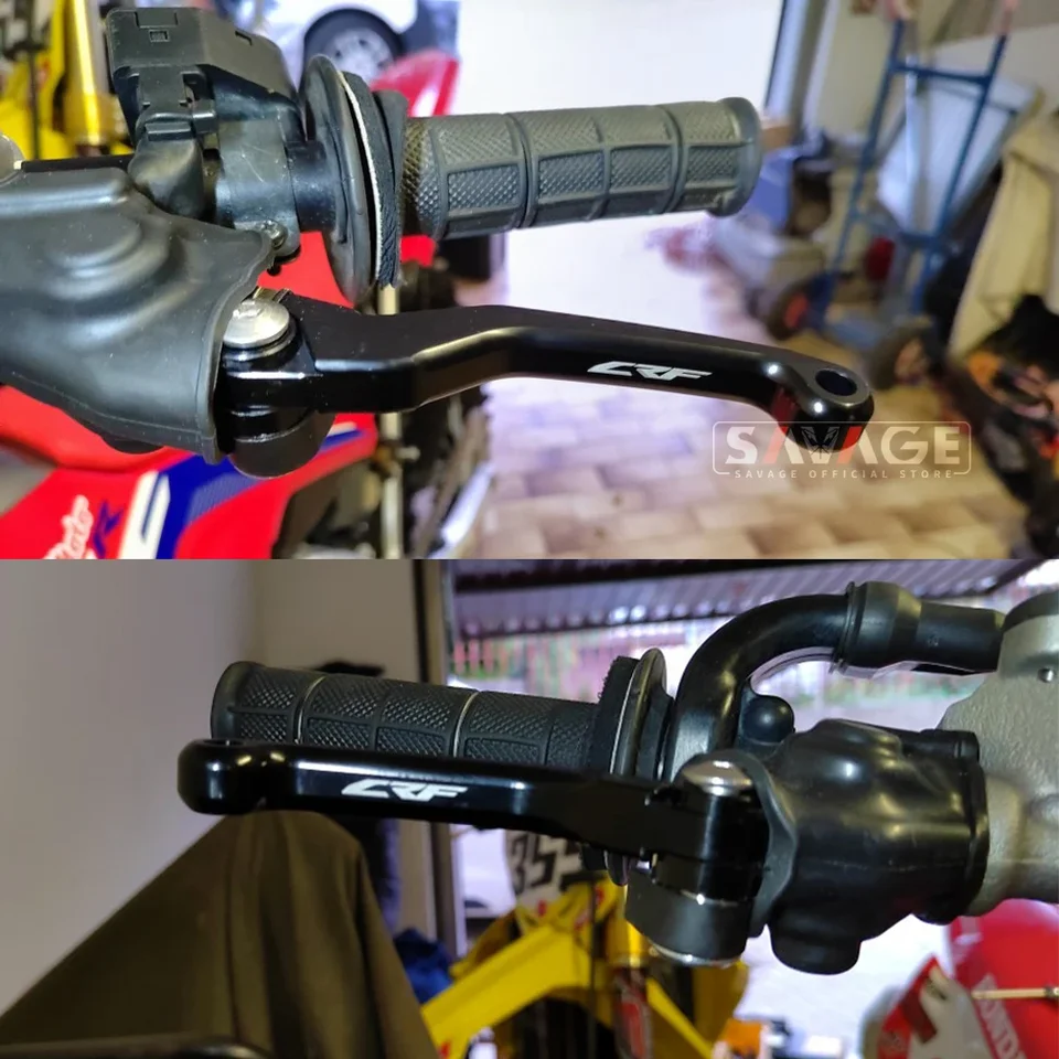 Leviers Frein & Embrayage Pliables Pivotants Pour CRF250R / CRF250RX 2019-2023 – Aluminium CNC Moto