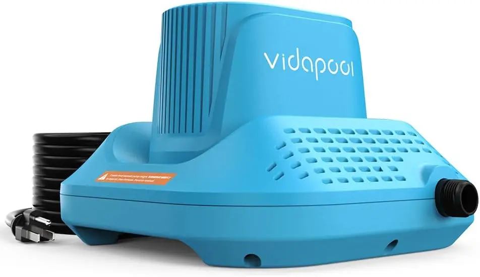 

Автоматический насос для покрытия бассейна, погружной дренажный насос 1/2 л.с., производительность 2169 галлонов в час, с кабелем 25 футов