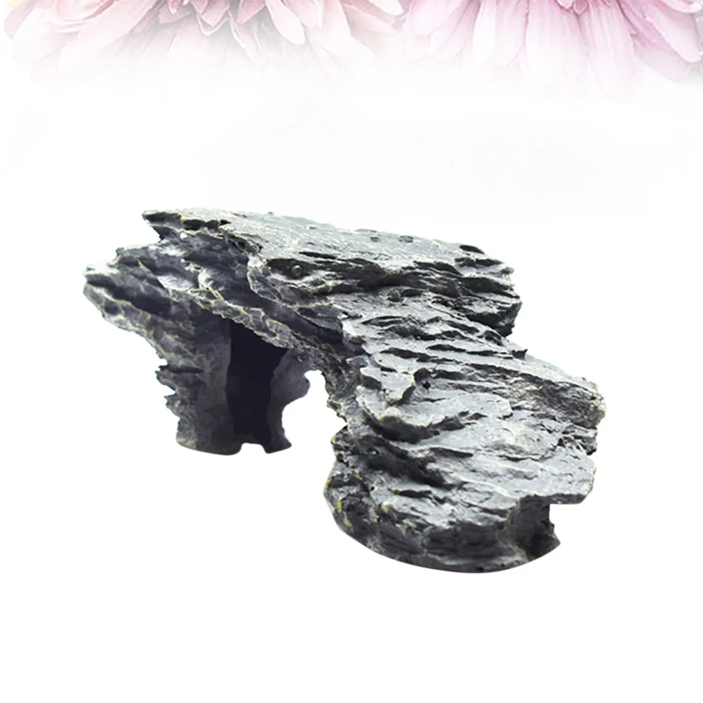 

Turtle Climbing Platform Durable Large Resin Craft Reptile Ramp Platform for Turtle Habitat Aquarium Dry and Wet Tanks