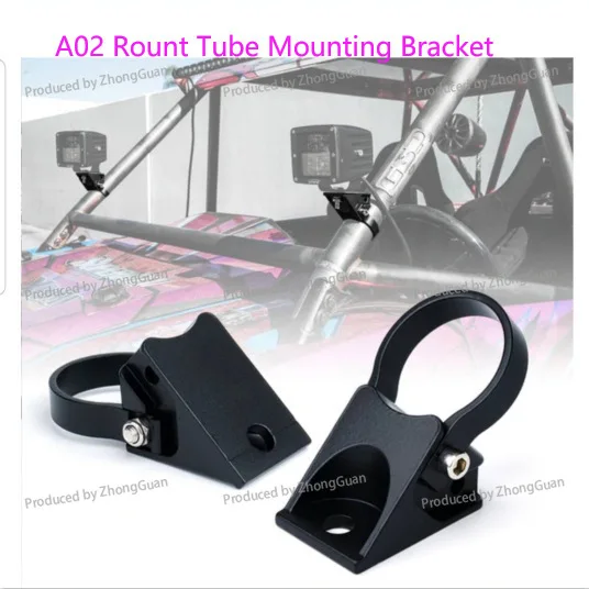 Automotive Led Off-road Vehicle Light Bar Mounting Bracket - Universal Fit for Straight, and Angled Modification Bracket A02