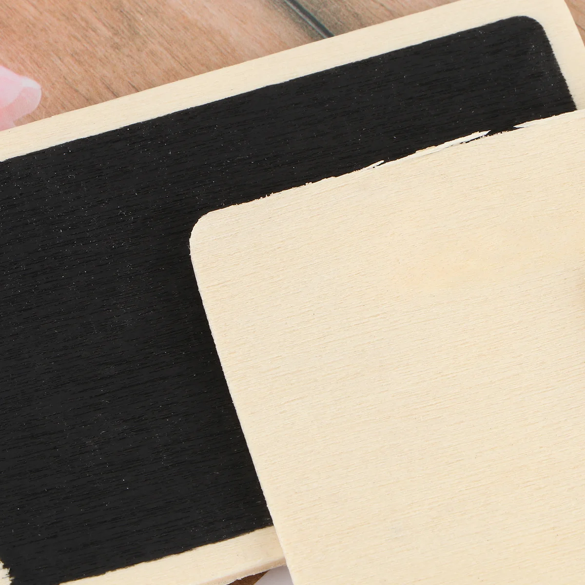 

20Pcs Mini Wooden Chalkboard Toppers Garden Flower Labels Plant Tags Blackboard Signs Wedding Decor Supplies Chalkboard Signs
