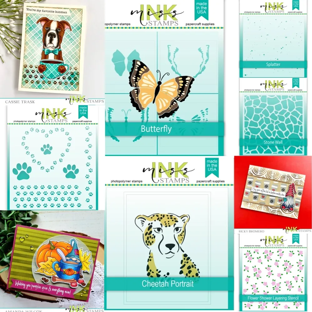 Mond, Tiger, Pferd, Zebra-Schablone, Sammelalbum, Tagebuch, Dekoration, Schablone, Prägevorlage, DIY-Grußkarte, handgefertigt für 2025, neu
