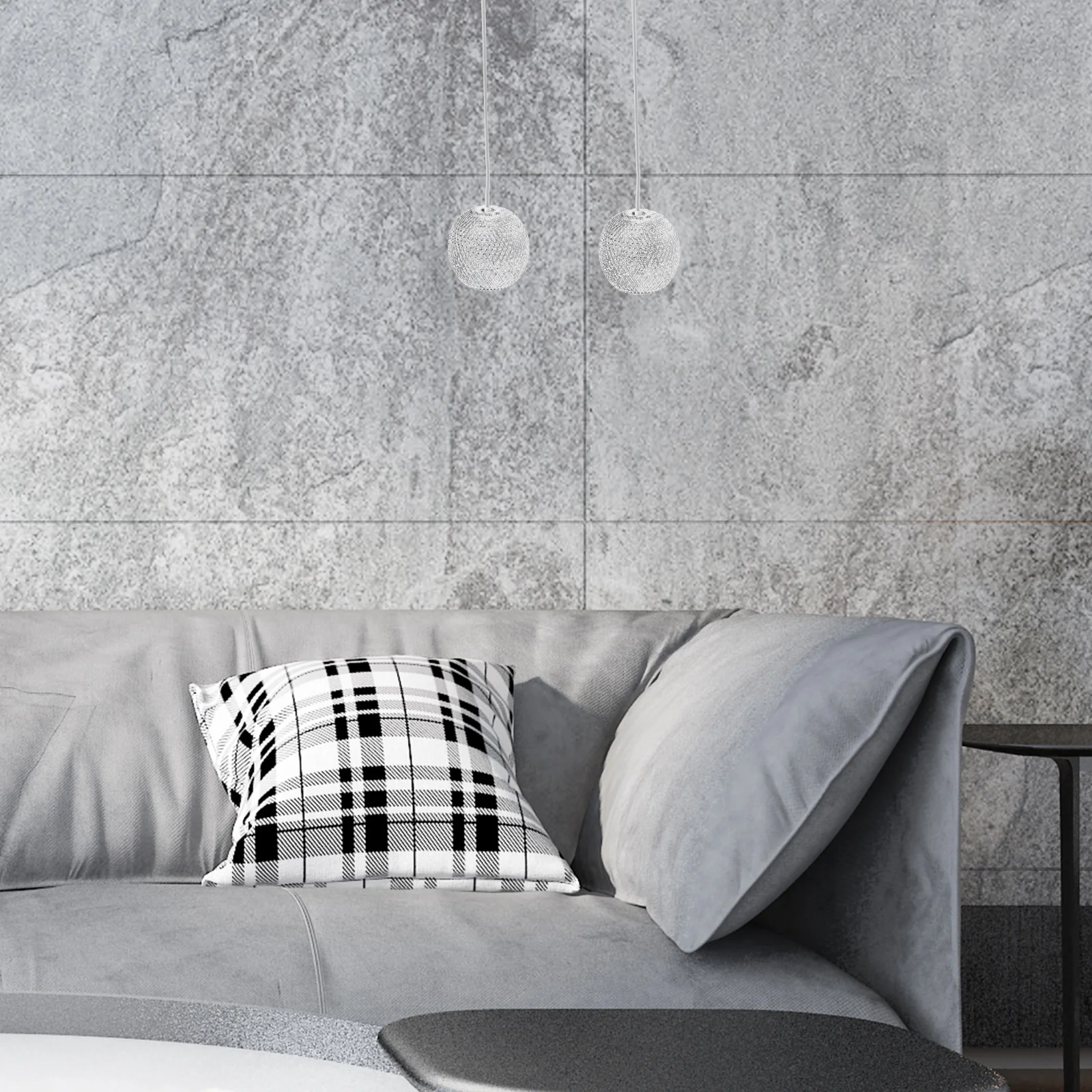 

3Pcs Spherical Hollow-Out Metal Lampshade Decorative Lamp Cover Ornament for Warm Lighting Metal Light Shade