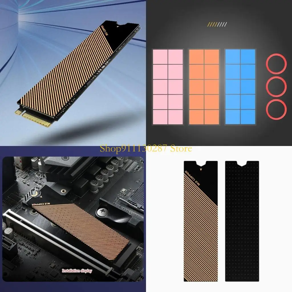 

Metal Metal M.2 SSD SSD крышка радиатора теплового теплового экрана