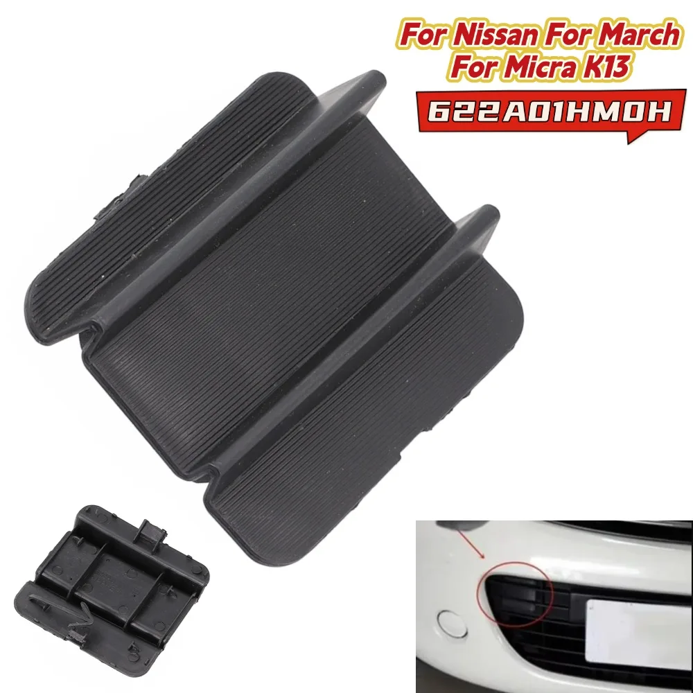 

Car Outside Exterior Front Bumper Hook Cover Cap For Nissan For March For Micra K13 622A01HM0H Front Tow Hook Eye Cover
