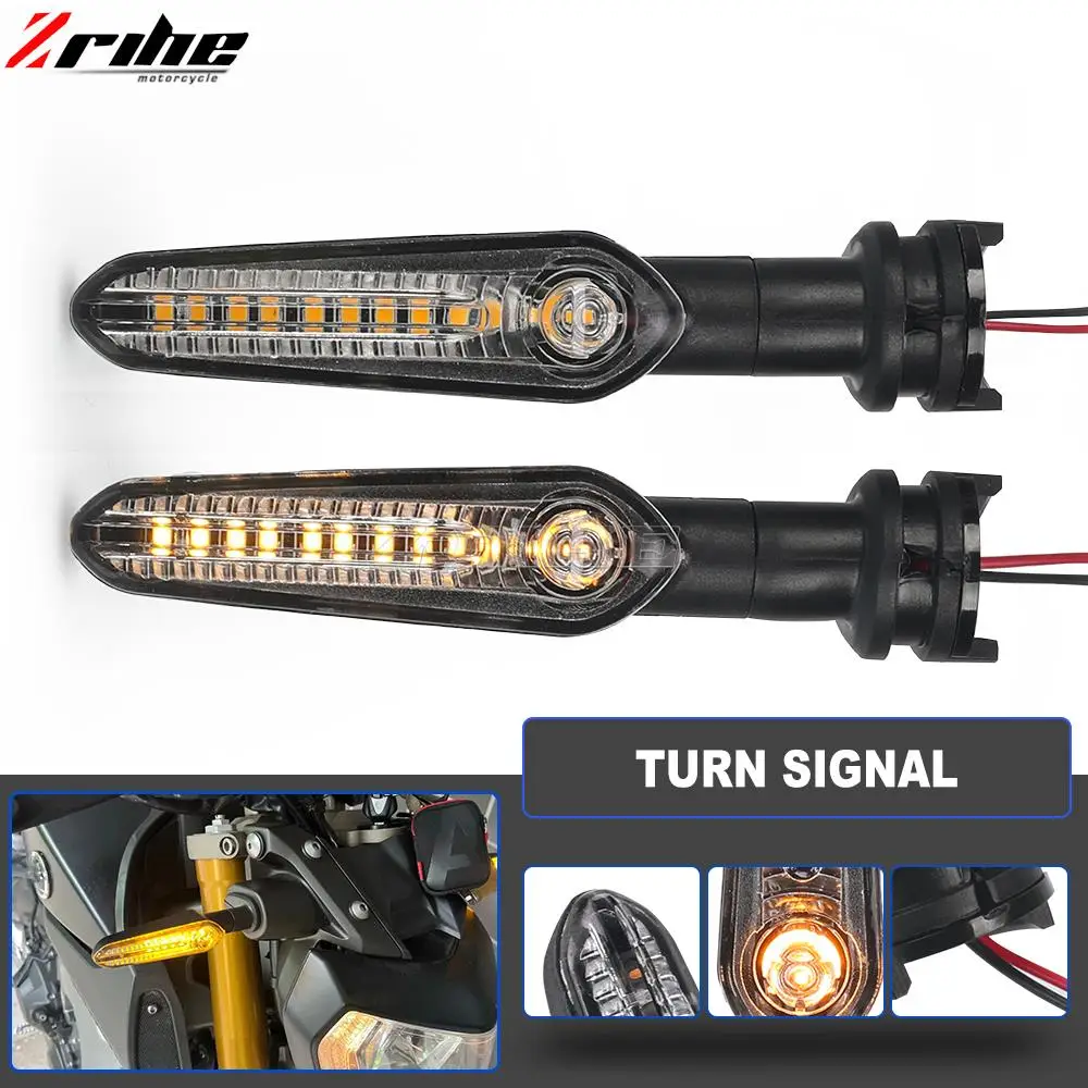 دراجة نارية LED بدوره مصباح إشارة المؤشر ، مصابيح المتعري ، ياماها YZFR7 ، YZFR9 ، YZF-R7 ، YZF-R9 ، YZF R7 ، R9 ، 2021 ، 2022 ، 2023