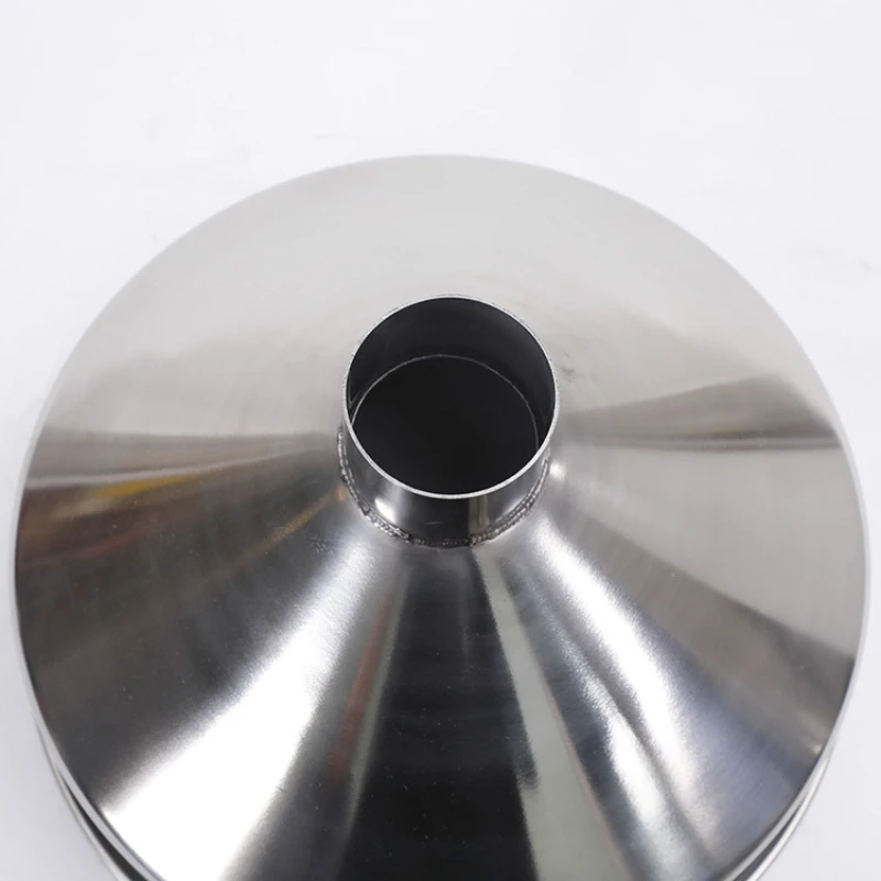 New Stainless Steel Funnel Large For With Filter Household Wine And Oil Funnel extra-large Industrial Hopper