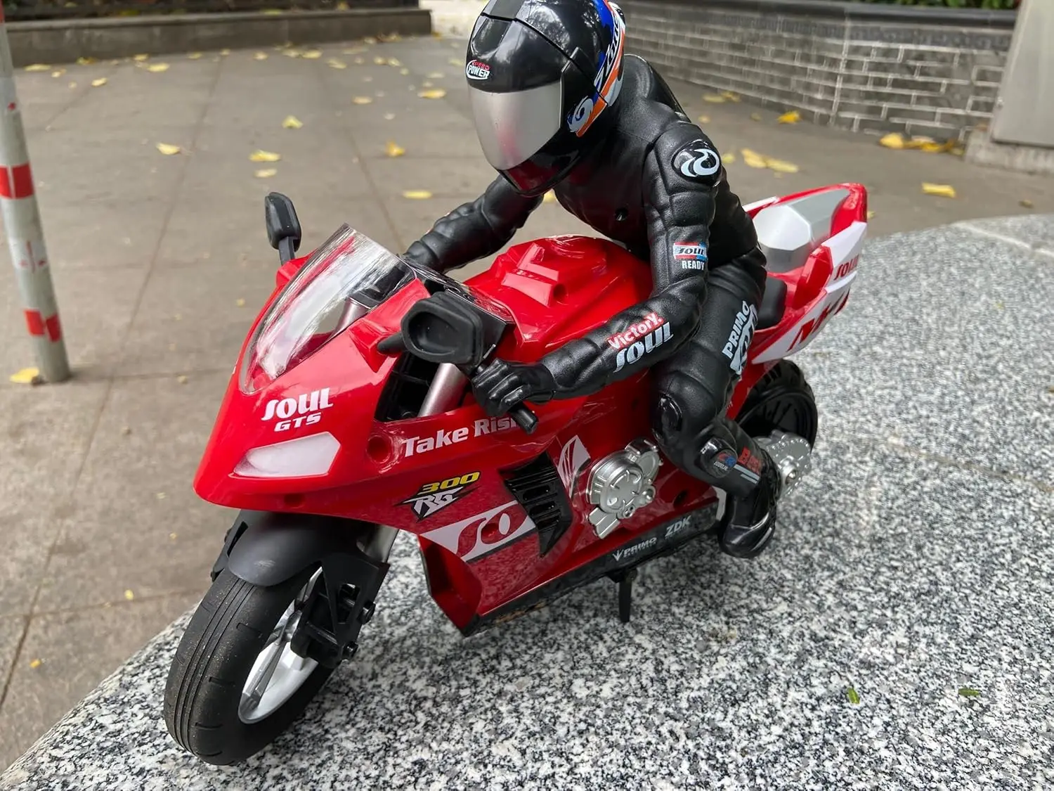 

Super Large 35CM Remote Control Motorcycle Professional RC Stunt Drift Motorcycle Auto Balance Motorcycle Model