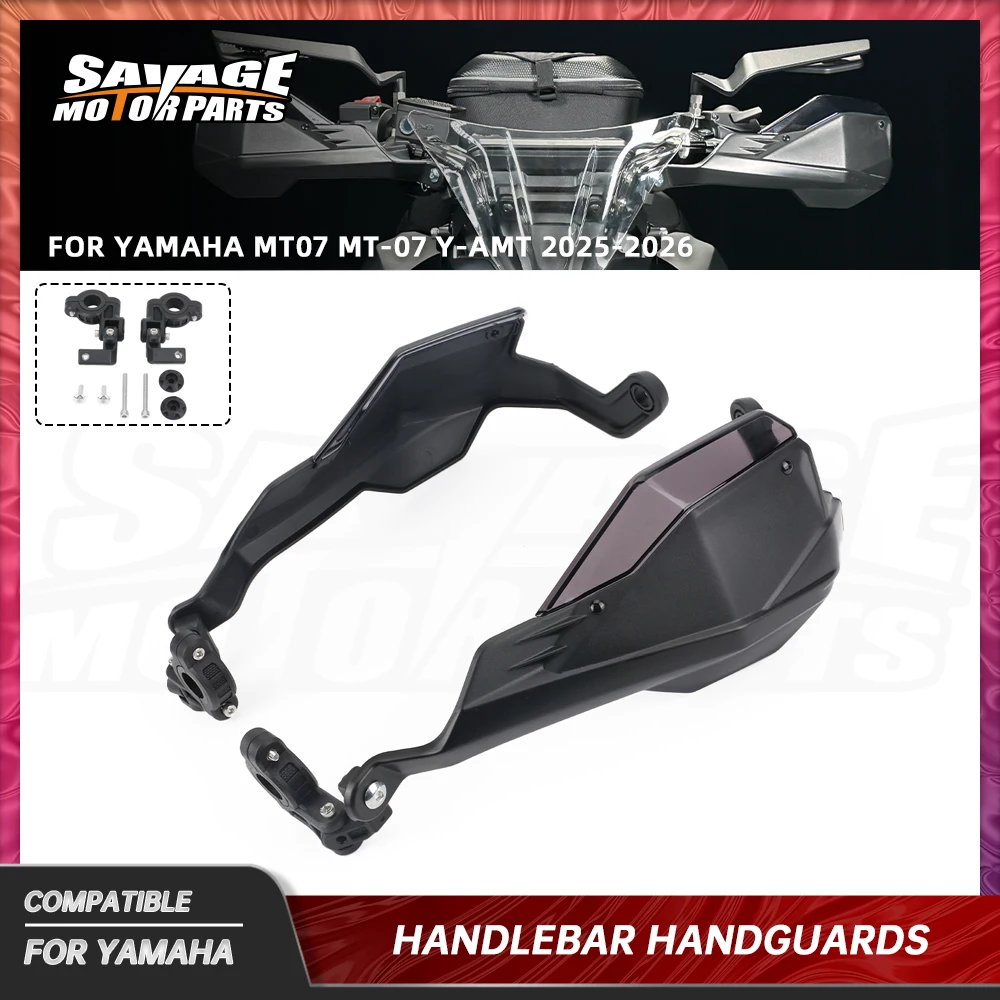 

MT07 Handlebar Handguard Bar Ends Slider For Yamaha MT-07 Y-AMT 2025-2026 Motorcycle Parts Hand Guard Shield Lever Protector
