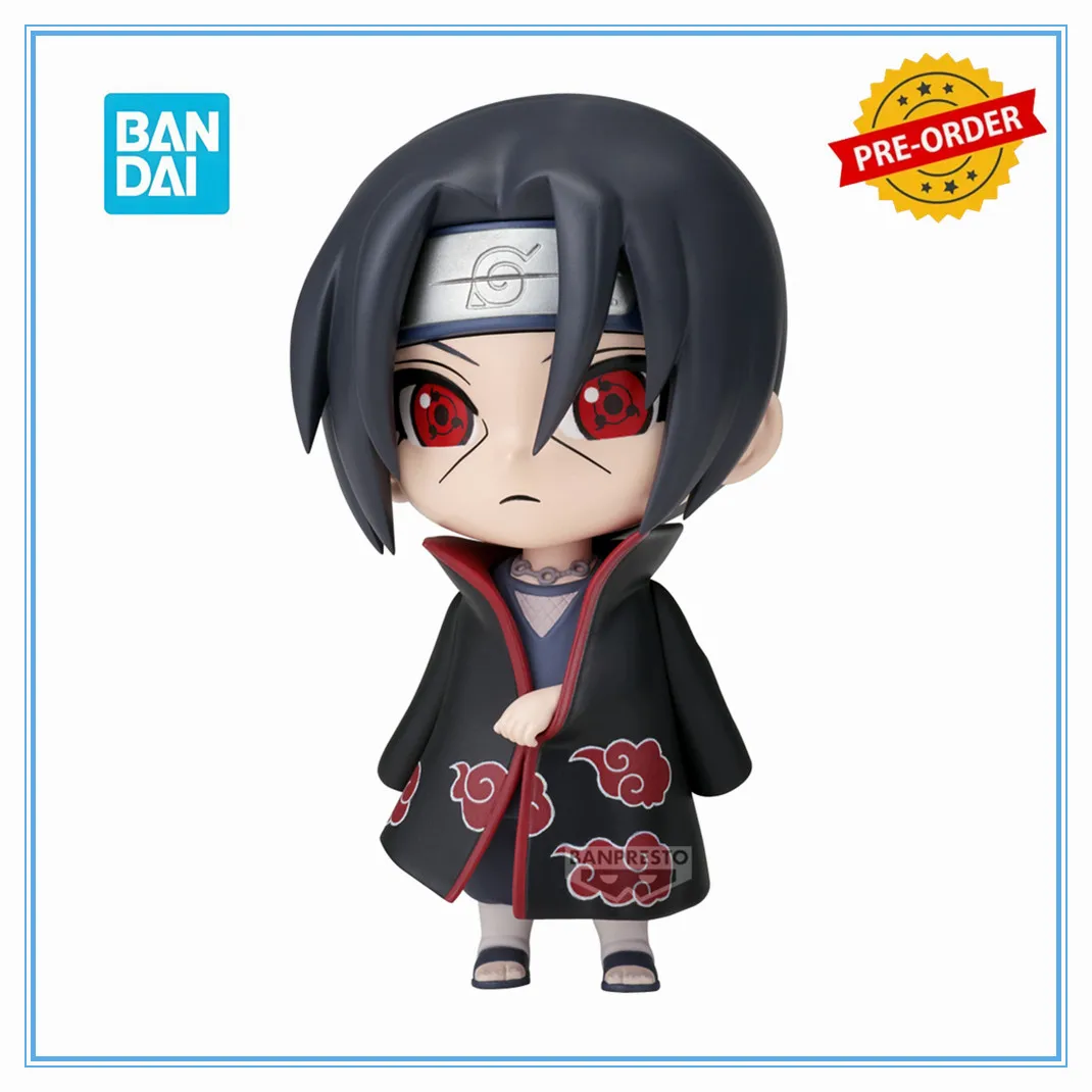 Original BANDAI NARUTO SHIPPUDEN REPOPRIZE UCHIHA ITACHI Anime Action Figure Desktop Collector Figurine Banpresto Modl Toys