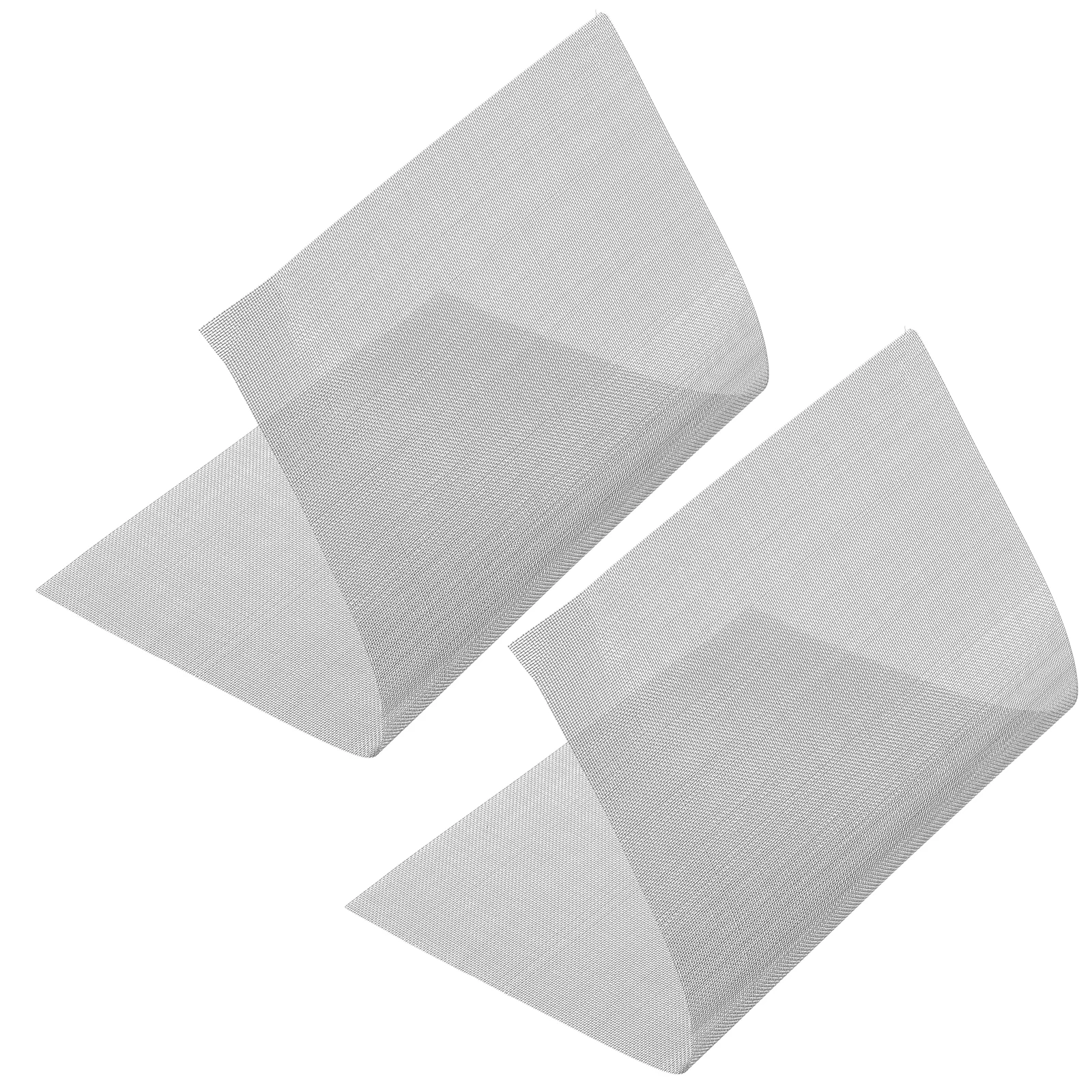 

2pcs Bumper Repair Mesh Stainless Steel Durable Fade Resistant Crack Hole Fix Easy Use Versatile Car Auto Replacement