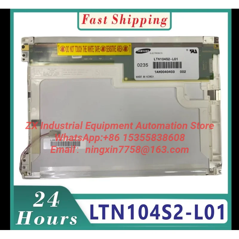 LTN104S2-L01 LTN104S2 L01 100% original 10.4-inch LCD panel display, suitable for Samsung 800 * 600