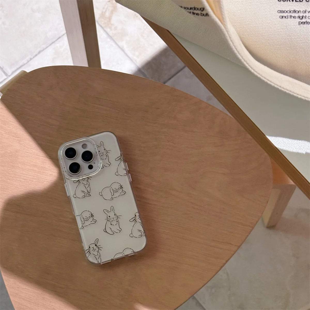 Casing Ponsel Lucu Korea INS Bergaya Mewah Tahan Benturan Cat HelloKitty Baru untuk iPhone 16 15 14 13 Pro Max Sampul Anti Jatuh Cantik Menyenangkan