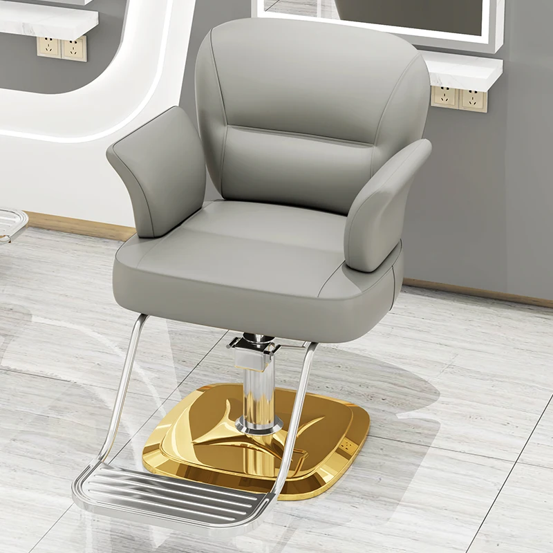 الراحة كرسي حلاق بسيط الرجعية مصغرة الكلاسيكية صالون تجميل الأثاث الفاخرة الحلاق الاشياء Woonkamerstoelen كرسي صالون
