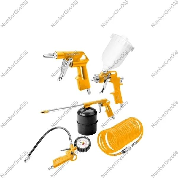 

TOLSEN 73198 Yellow 5pcs Power Pneumatic Air Tool Kit