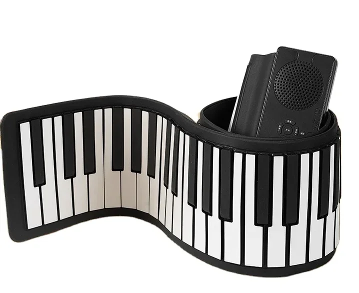 Wholesale high quality 88-key foldable portable multi-function beginner electronic piano