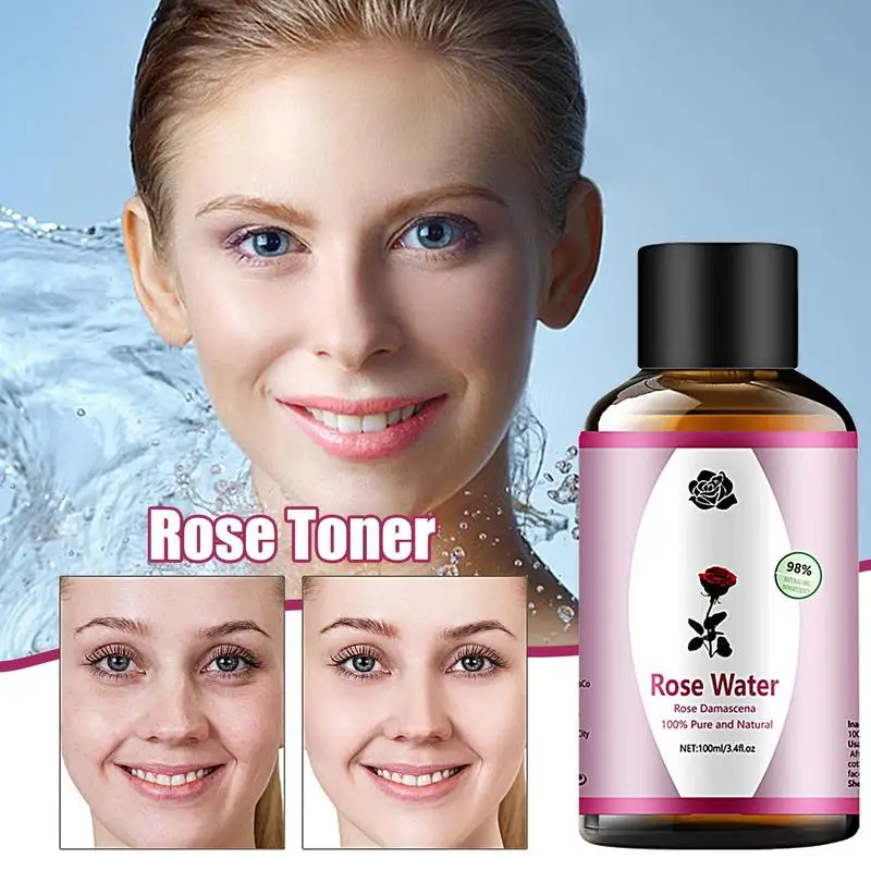 Facial Toner Gentle Rose Water Toner For Face Hydrating And Nourishing Rosewater Face Mist Gift For Birthday Christmas Mother